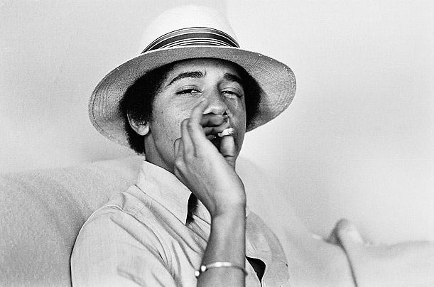 Barack Obama Smoking Weed